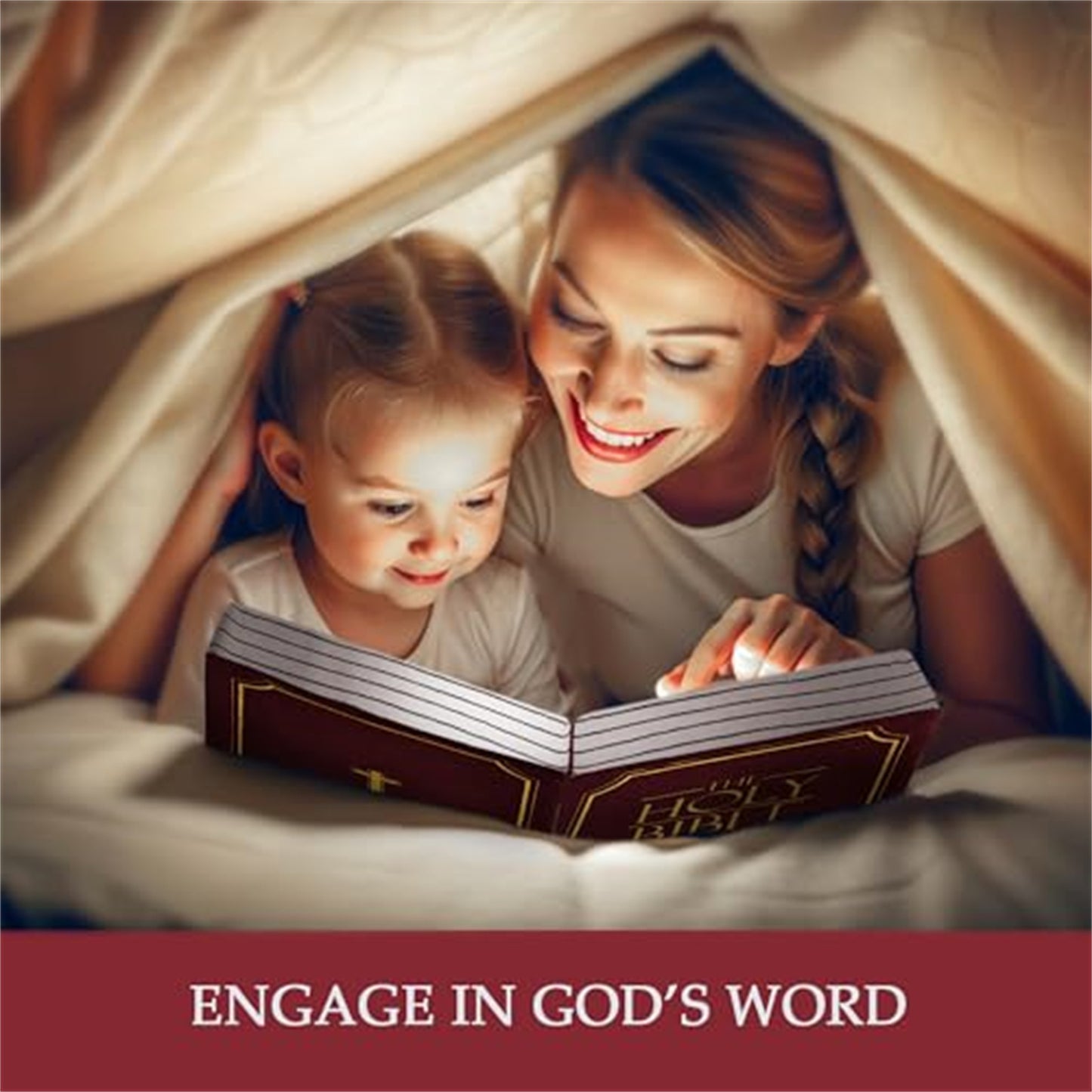Stuffed Memory Sponge Bible Pillow