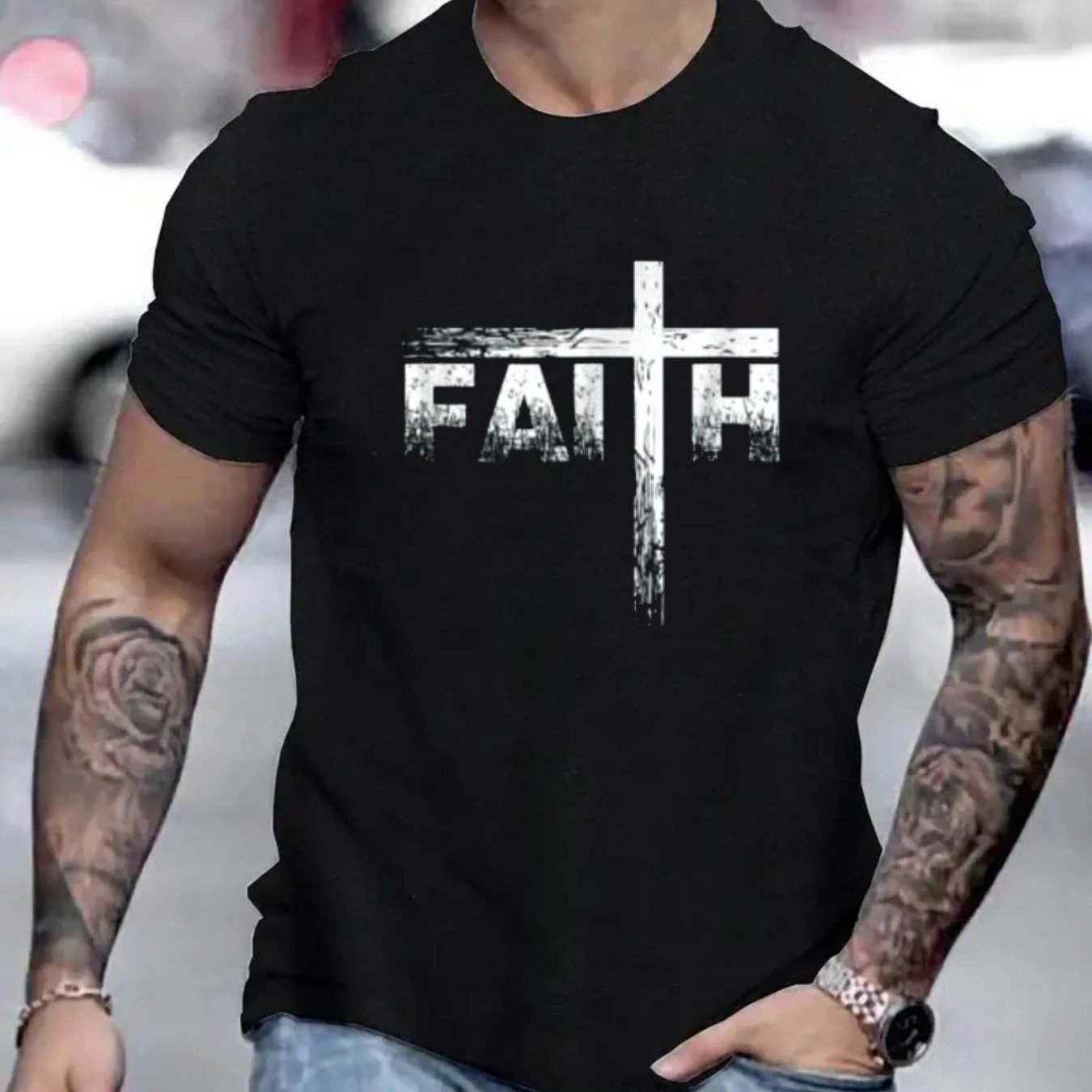 "Faith" Short Sleeved T-shirt