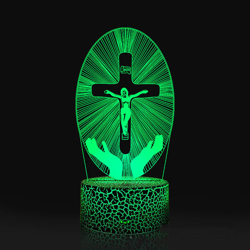 Jesus Cross Night Light